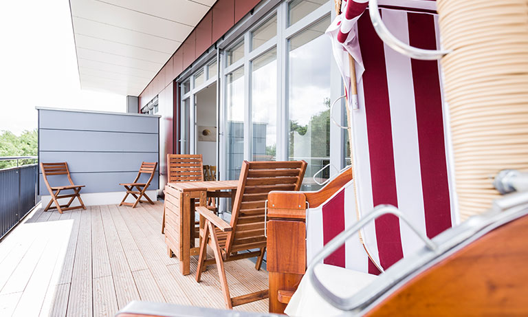 Ferienwohnung mit Meerblick, Juliusruh auf Rügen