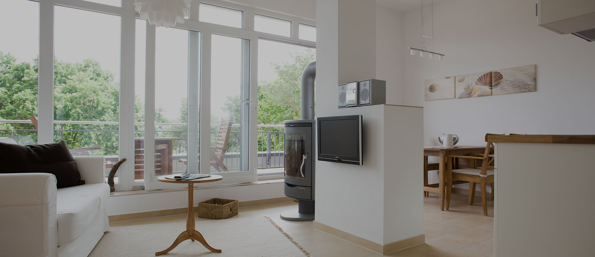 Ferienwohnung mit Meerblick